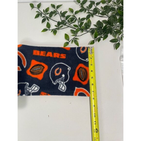 Chicago Bears Fleece Neck Gaiter Warmer Winter Accessory Football Design 10"X8" - Picture 6 of 6